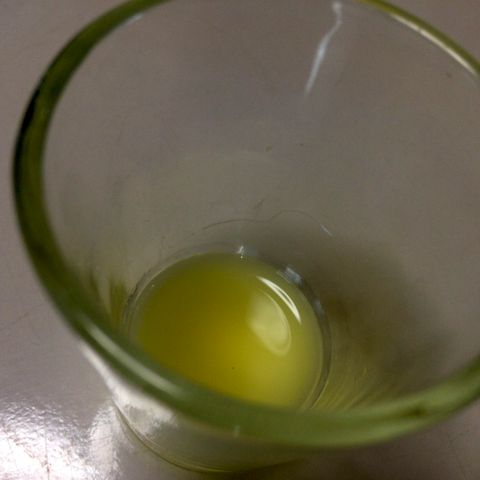 ショウガのすりおろし汁。